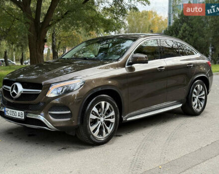 Коричневый Мерседес GLE-Class Coupe, объемом двигателя 2.99 л и пробегом 213 тыс. км за 36900 $, фото 4 на Automoto.ua