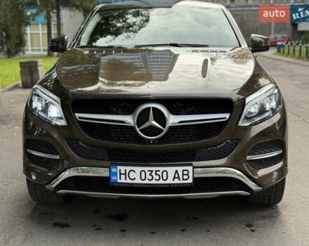 Коричневый Мерседес GLE-Class Coupe, объемом двигателя 2.99 л и пробегом 213 тыс. км за 36900 $, фото 2 на Automoto.ua