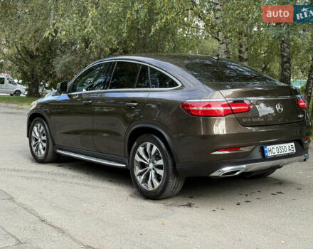 Коричневый Мерседес GLE-Class Coupe, объемом двигателя 2.99 л и пробегом 213 тыс. км за 36900 $, фото 8 на Automoto.ua