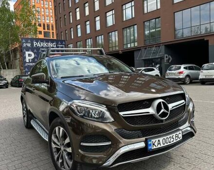 Коричневый Мерседес GLE-Class Coupe, объемом двигателя 2.99 л и пробегом 207 тыс. км за 38400 $, фото 3 на Automoto.ua