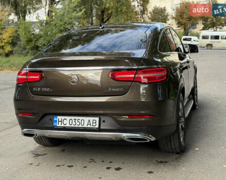 Коричневый Мерседес GLE-Class Coupe, объемом двигателя 2.99 л и пробегом 213 тыс. км за 36900 $, фото 11 на Automoto.ua