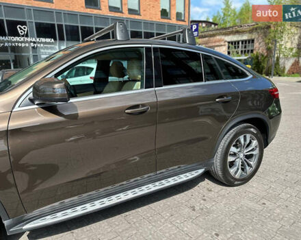 Коричневый Мерседес GLE-Class Coupe, объемом двигателя 2.99 л и пробегом 207 тыс. км за 38400 $, фото 5 на Automoto.ua