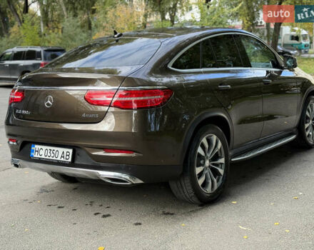 Коричневый Мерседес GLE-Class Coupe, объемом двигателя 2.99 л и пробегом 213 тыс. км за 36900 $, фото 12 на Automoto.ua