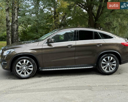 Коричневый Мерседес GLE-Class Coupe, объемом двигателя 2.99 л и пробегом 213 тыс. км за 36900 $, фото 6 на Automoto.ua