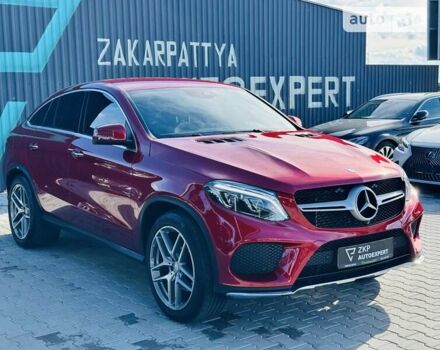 Красный Мерседес GLE-Class Coupe, объемом двигателя 2.99 л и пробегом 168 тыс. км за 41500 $, фото 35 на Automoto.ua