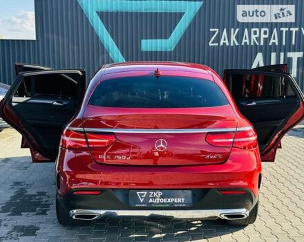Красный Мерседес GLE-Class Coupe, объемом двигателя 2.99 л и пробегом 168 тыс. км за 41500 $, фото 53 на Automoto.ua