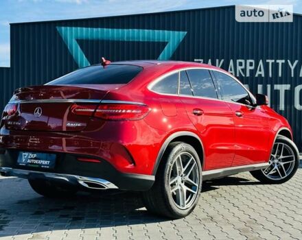 Красный Мерседес GLE-Class Coupe, объемом двигателя 2.99 л и пробегом 168 тыс. км за 41500 $, фото 4 на Automoto.ua