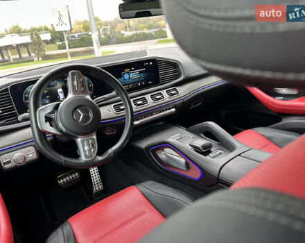 Червоний Мерседес GLE-Class Coupe, об'ємом двигуна 3 л та пробігом 48 тис. км за 76200 $, фото 10 на Automoto.ua