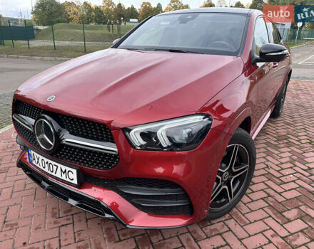 Червоний Мерседес GLE-Class Coupe, об'ємом двигуна 3 л та пробігом 48 тис. км за 76200 $, фото 2 на Automoto.ua