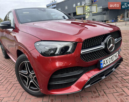 Червоний Мерседес GLE-Class Coupe, об'ємом двигуна 3 л та пробігом 48 тис. км за 76200 $, фото 5 на Automoto.ua