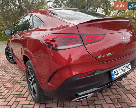 Червоний Мерседес GLE-Class Coupe, об'ємом двигуна 3 л та пробігом 48 тис. км за 76200 $, фото 4 на Automoto.ua