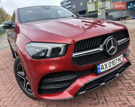 Червоний Мерседес GLE-Class Coupe, об'ємом двигуна 3 л та пробігом 48 тис. км за 76200 $, фото 6 на Automoto.ua