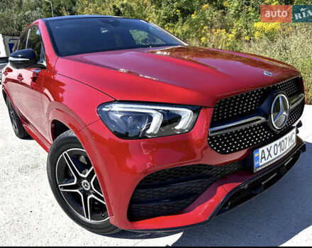 Червоний Мерседес GLE-Class Coupe, об'ємом двигуна 2.93 л та пробігом 48 тис. км за 78900 $, фото 2 на Automoto.ua