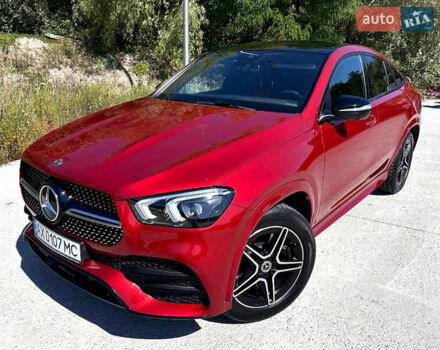 Червоний Мерседес GLE-Class Coupe, об'ємом двигуна 2.93 л та пробігом 48 тис. км за 78900 $, фото 1 на Automoto.ua