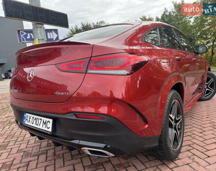 Червоний Мерседес GLE-Class Coupe, об'ємом двигуна 3 л та пробігом 48 тис. км за 76200 $, фото 26 на Automoto.ua