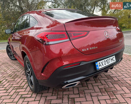 Червоний Мерседес GLE-Class Coupe, об'ємом двигуна 3 л та пробігом 48 тис. км за 76200 $, фото 3 на Automoto.ua