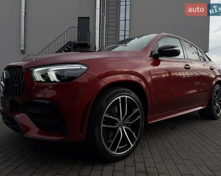 Красный Мерседес GLE-Class Coupe, объемом двигателя 3 л и пробегом 75 тыс. км за 79922 $, фото 4 на Automoto.ua