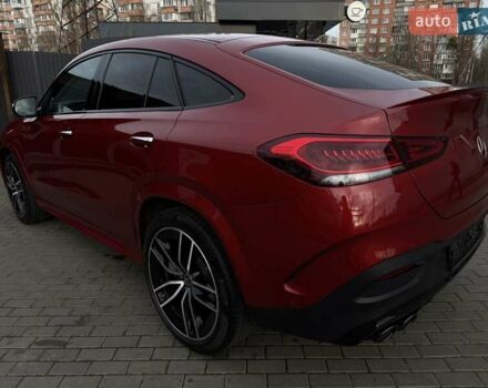 Красный Мерседес GLE-Class Coupe, объемом двигателя 3 л и пробегом 75 тыс. км за 79922 $, фото 3 на Automoto.ua