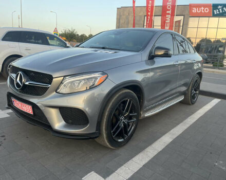 Серый Мерседес GLE-Class Coupe, объемом двигателя 3 л и пробегом 177 тыс. км за 41500 $, фото 5 на Automoto.ua