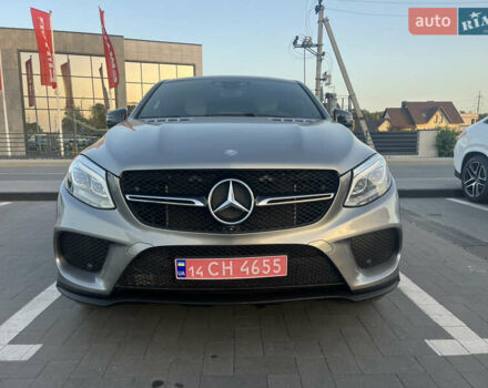 Серый Мерседес GLE-Class Coupe, объемом двигателя 3 л и пробегом 177 тыс. км за 41500 $, фото 1 на Automoto.ua