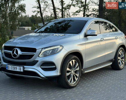 Серый Мерседес GLE-Class Coupe, объемом двигателя 2.99 л и пробегом 140 тыс. км за 39500 $, фото 8 на Automoto.ua