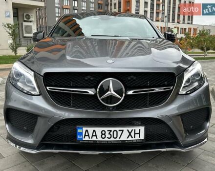 Мерседес GLE-Class Coupe 2016 у Києві на Automoto.ua Сірий Мерседес GLE-Class Coupe, об'ємом двигуна 3 л та пробігом 57 тис. км за 41500 $, фото 4 на Automoto.ua