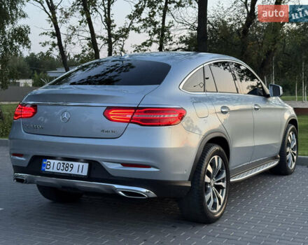 Серый Мерседес GLE-Class Coupe, объемом двигателя 2.99 л и пробегом 140 тыс. км за 39500 $, фото 23 на Automoto.ua