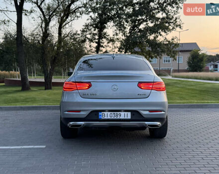 Серый Мерседес GLE-Class Coupe, объемом двигателя 2.99 л и пробегом 140 тыс. км за 39500 $, фото 16 на Automoto.ua