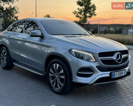 Серый Мерседес GLE-Class Coupe, объемом двигателя 2.99 л и пробегом 140 тыс. км за 39500 $, фото 15 на Automoto.ua