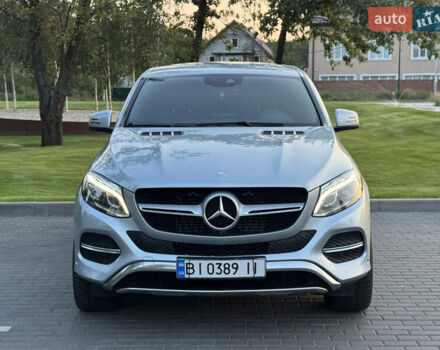 Серый Мерседес GLE-Class Coupe, объемом двигателя 2.99 л и пробегом 140 тыс. км за 39500 $, фото 1 на Automoto.ua