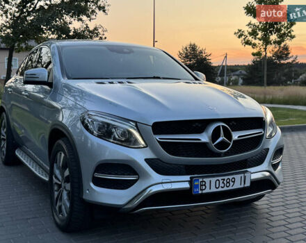 Серый Мерседес GLE-Class Coupe, объемом двигателя 2.99 л и пробегом 140 тыс. км за 39500 $, фото 14 на Automoto.ua