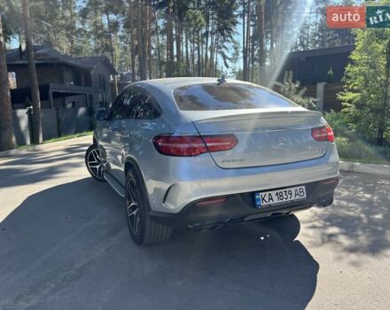 Серый Мерседес GLE-Class Coupe, объемом двигателя 3 л и пробегом 98 тыс. км за 52000 $, фото 10 на Automoto.ua