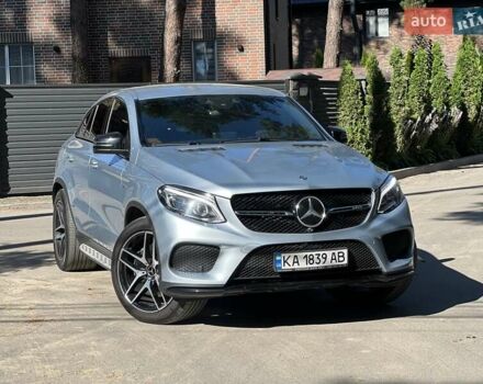Серый Мерседес GLE-Class Coupe, объемом двигателя 3 л и пробегом 98 тыс. км за 52000 $, фото 1 на Automoto.ua