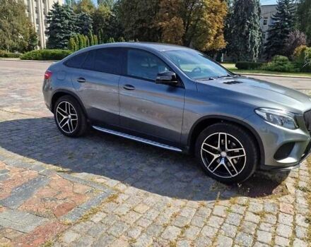 Серый Мерседес GLE-Class Coupe, объемом двигателя 2.99 л и пробегом 198 тыс. км за 45500 $, фото 2 на Automoto.ua