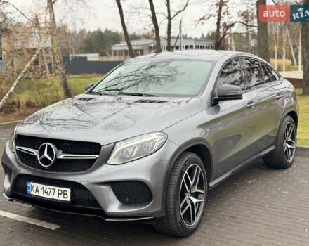 Сірий Мерседес GLE-Class Coupe, об'ємом двигуна 3 л та пробігом 78 тис. км за 45500 $, фото 2 на Automoto.ua