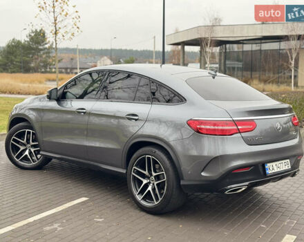 Сірий Мерседес GLE-Class Coupe, об'ємом двигуна 3 л та пробігом 78 тис. км за 45500 $, фото 6 на Automoto.ua
