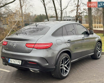 Сірий Мерседес GLE-Class Coupe, об'ємом двигуна 3 л та пробігом 78 тис. км за 45500 $, фото 5 на Automoto.ua