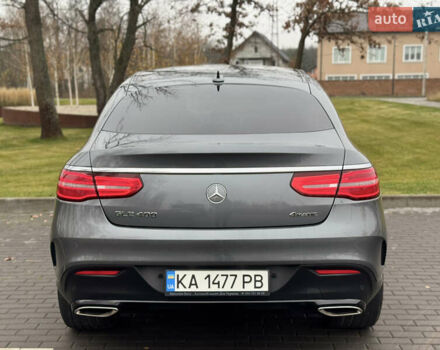 Сірий Мерседес GLE-Class Coupe, об'ємом двигуна 3 л та пробігом 78 тис. км за 45500 $, фото 3 на Automoto.ua