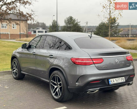 Сірий Мерседес GLE-Class Coupe, об'ємом двигуна 3 л та пробігом 78 тис. км за 45500 $, фото 4 на Automoto.ua