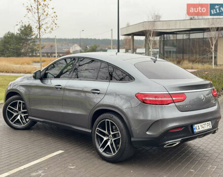 Сірий Мерседес GLE-Class Coupe, об'ємом двигуна 3 л та пробігом 78 тис. км за 45500 $, фото 15 на Automoto.ua