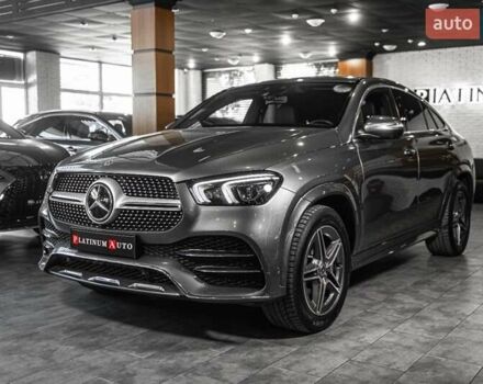 Серый Мерседес GLE-Class Coupe, объемом двигателя 2.93 л и пробегом 94 тыс. км за 79900 $, фото 70 на Automoto.ua