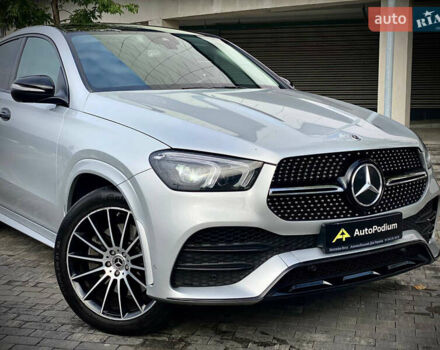 Сірий Мерседес GLE-Class Coupe, об'ємом двигуна 2.93 л та пробігом 139 тис. км за 66990 $, фото 2 на Automoto.ua
