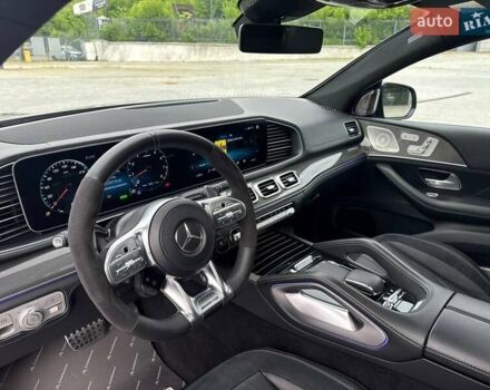 Серый Мерседес GLE-Class Coupe, объемом двигателя 3.98 л и пробегом 74 тыс. км за 119000 $, фото 15 на Automoto.ua