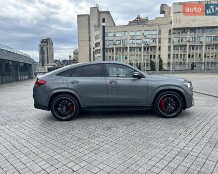 Серый Мерседес GLE-Class Coupe, объемом двигателя 3.98 л и пробегом 74 тыс. км за 119000 $, фото 6 на Automoto.ua