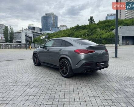Серый Мерседес GLE-Class Coupe, объемом двигателя 3.98 л и пробегом 74 тыс. км за 119000 $, фото 4 на Automoto.ua