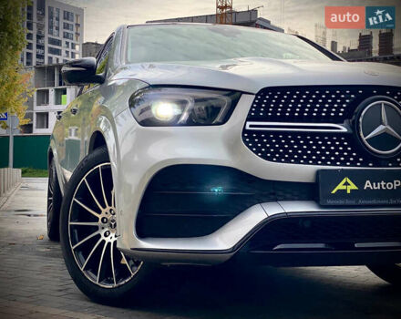 Сірий Мерседес GLE-Class Coupe, об'ємом двигуна 2.93 л та пробігом 139 тис. км за 66990 $, фото 5 на Automoto.ua