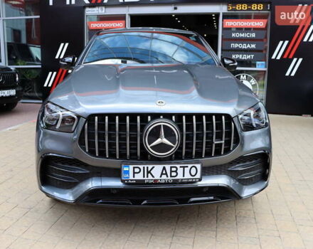 Серый Мерседес GLE-Class Coupe, объемом двигателя 3 л и пробегом 38 тыс. км за 96900 $, фото 5 на Automoto.ua