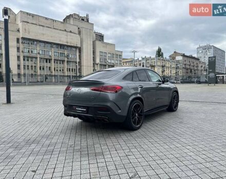 Серый Мерседес GLE-Class Coupe, объемом двигателя 3.98 л и пробегом 74 тыс. км за 119000 $, фото 7 на Automoto.ua