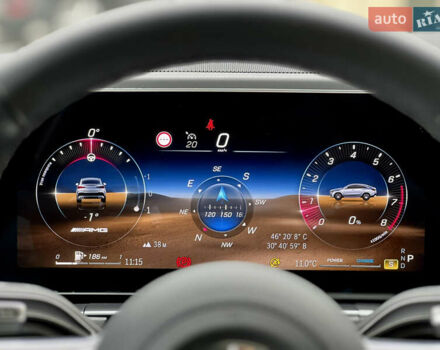 Сірий Мерседес GLE-Class Coupe, об'ємом двигуна 3 л та пробігом 7 тис. км за 155000 $, фото 56 на Automoto.ua