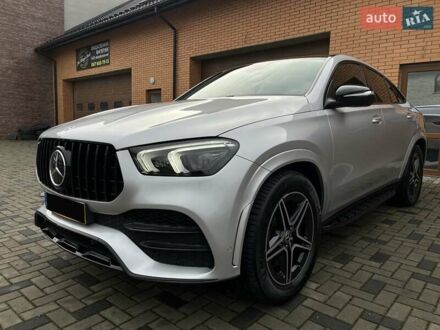 Серый Мерседес GLE-Class Coupe, объемом двигателя 2.93 л и пробегом 48 тыс. км за 74500 $, фото 1 на Automoto.ua